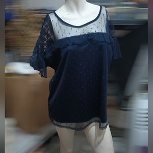 Emma & olive Blue Blouse